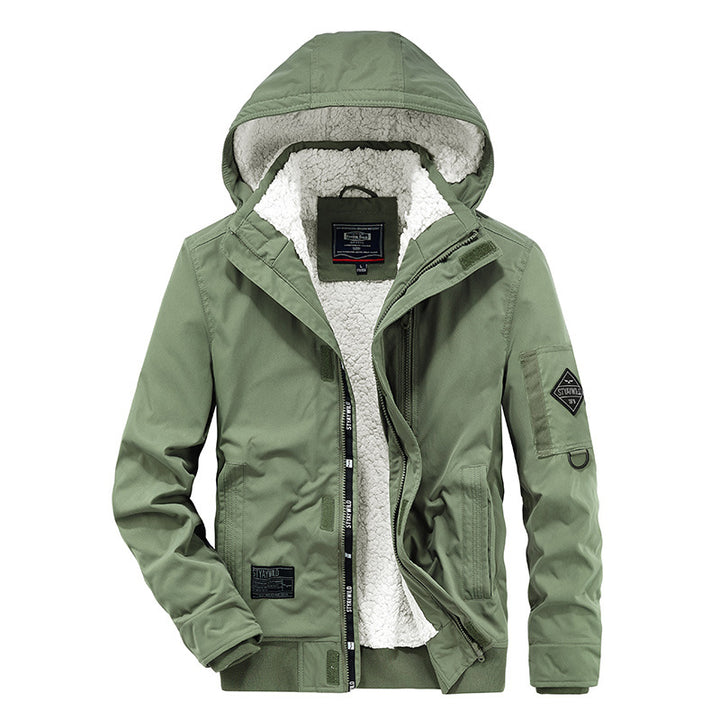 Herren technische Übergangsjacke mit warmem Innenfutter Echoarchiv