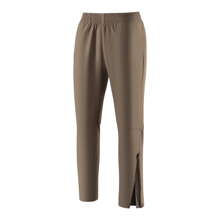 Damen Sportliche Laufhose mit Reißverschlüssen