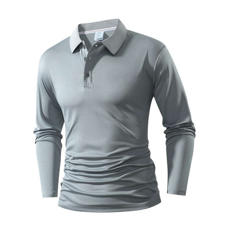 Herren Langarm Poloshirt Echo Archiv