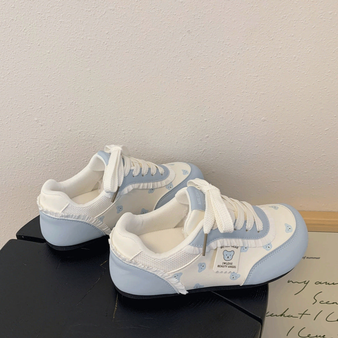 Damen Sneakers mit niedlichem Bärenmotiv und komfortabler Sohle Echo Archiv
