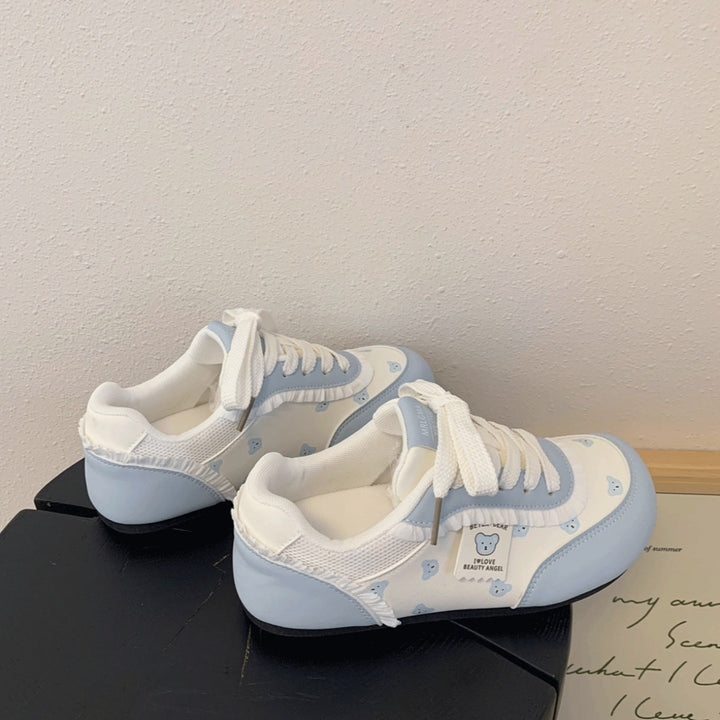 Damen Sneakers mit niedlichem Bärenmotiv und komfortabler Sohle Echo Archiv