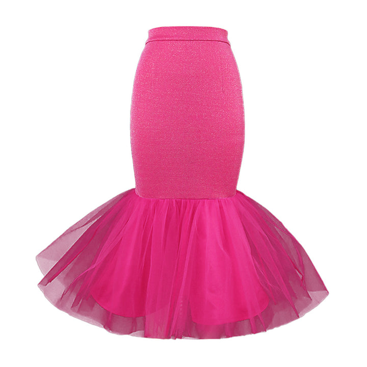 Damen Eleganter Tüllrock mit voluminösem Saum Echo Archiv
