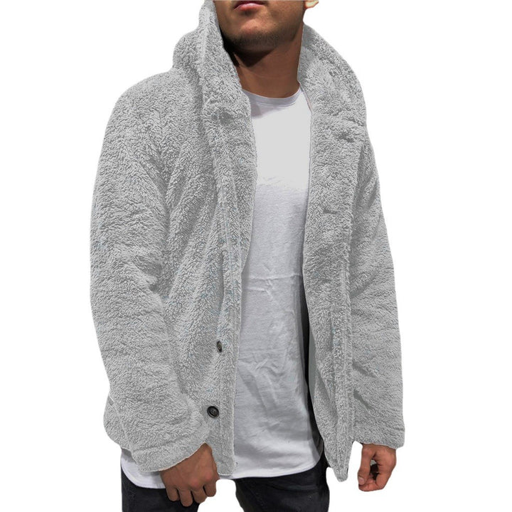 Herren kuschelige Fleecejacke Echoarchiv