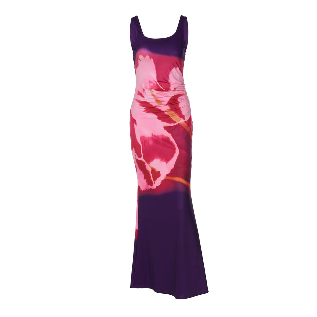 Damen Blumengemustertes Maxikleid Echo Archiv