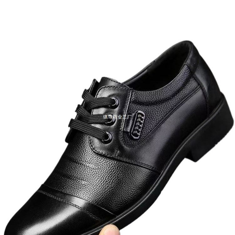 Herren Klassische Leder Schnürschuhe Echoarchiv