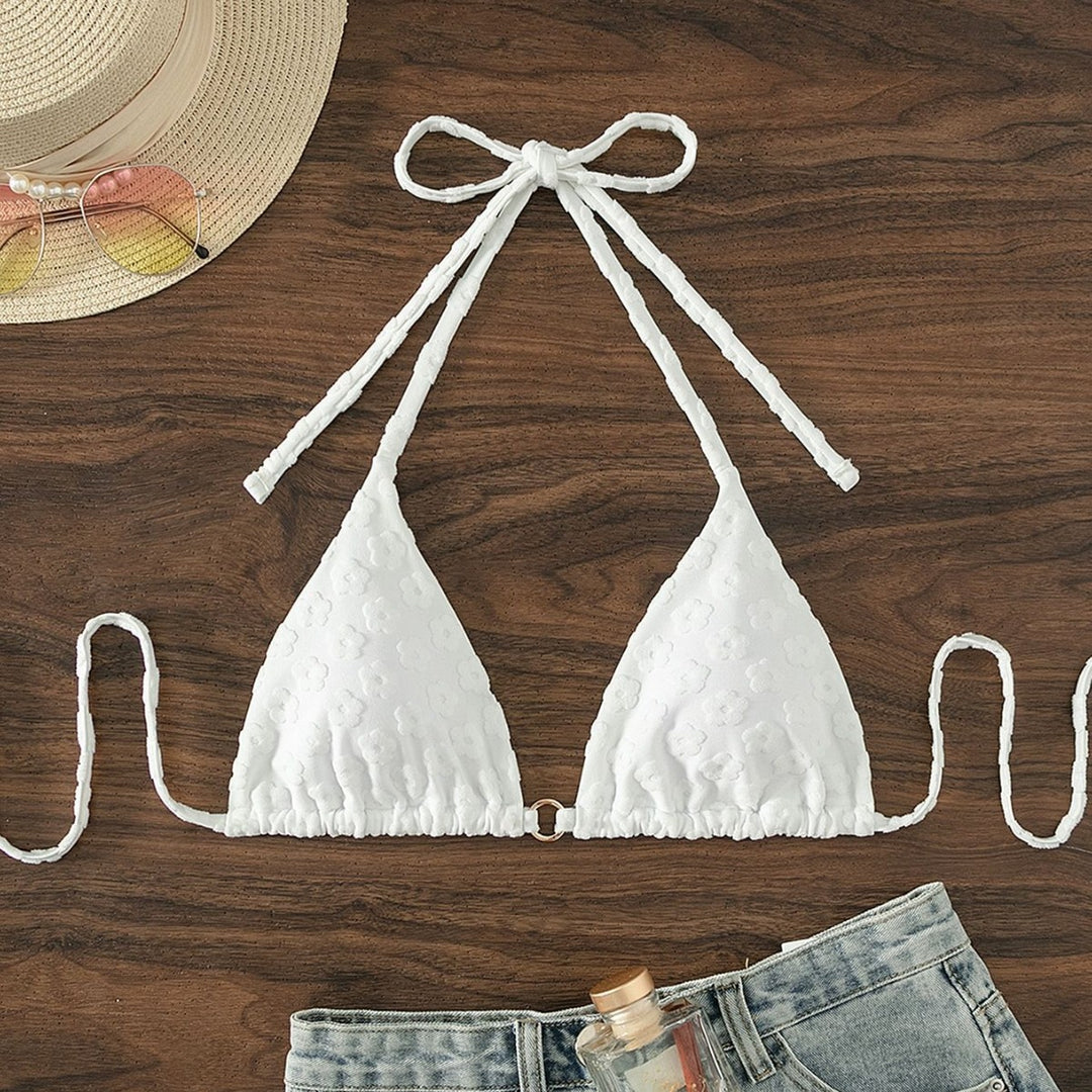 Damen Triangel-Bikini mit einzigartigem Muster Echo Archiv