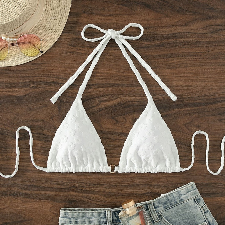 Damen Triangel-Bikini mit einzigartigem Muster Echo Archiv