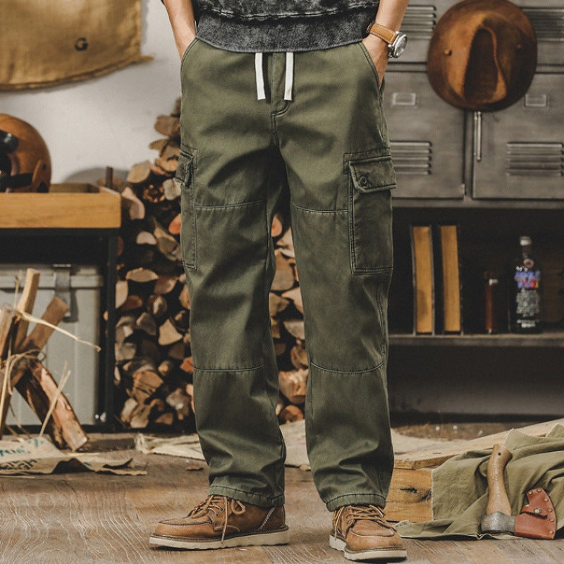 Herren Cargo-Hosen mit multifunktionalen Taschen und robustem Material Echoarchiv