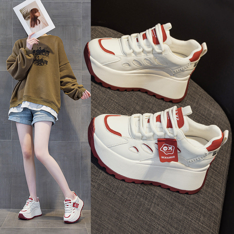 Damen Sportliche Plateausneakers mit modernem Design und flexibler Sohle Echo Archiv