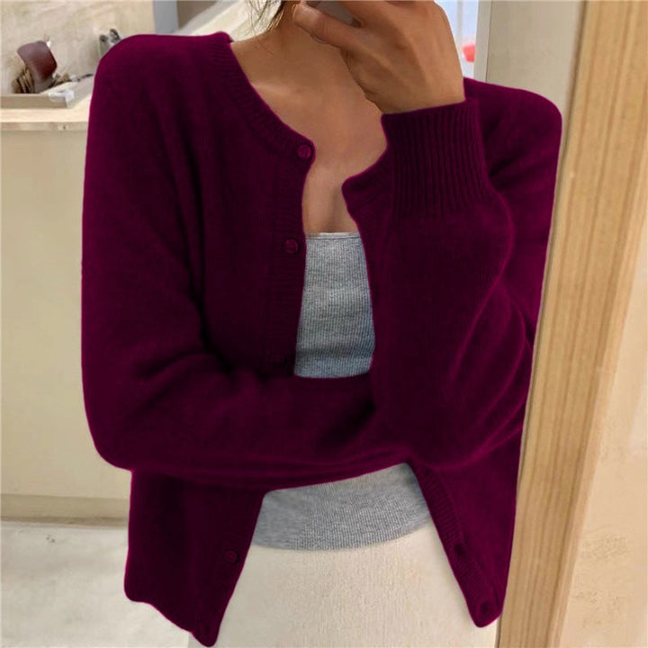 Damen kuschelige Strickjacke Echoarchiv