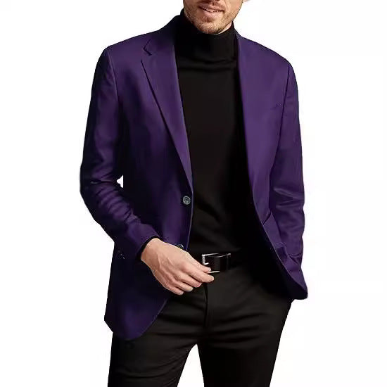 Herren eleganter Blazer mit modernem Schnitt und praktischen Taschen – Tianoro