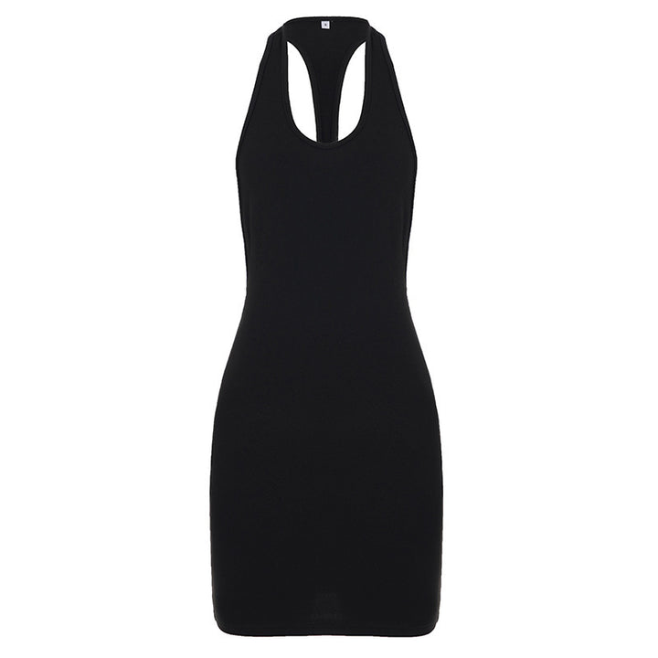 Damen figurbetontes Sportkleid mit Racerback-Design Echo Archiv