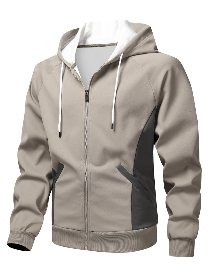 Herren Sportliche und bequeme Kapuzenjacke Echo Archiv