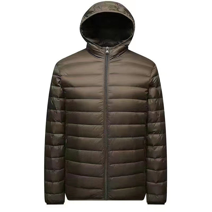 Herren nan ultraleichte Packbare Microsteppjacke mit Stehkragen, wattierter Isolierung und windabweisender Hülle Echo Archiv
