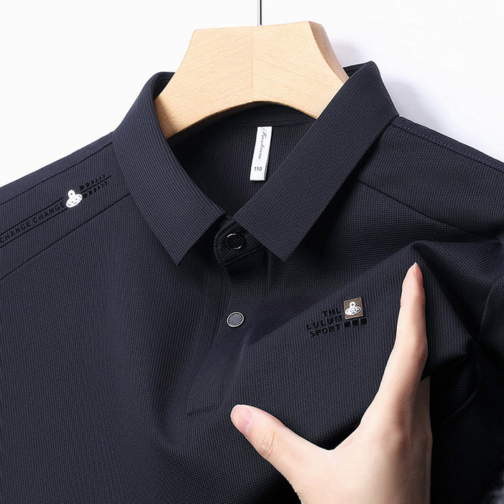 Herren Poloshirt mit innovativer Struktur und atmungsaktiven Eigenschaften Echoarchiv