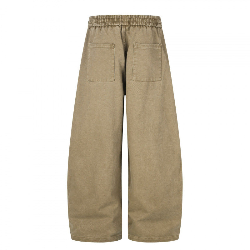Unisex Weitgeschnittene Lounge-Hose mit Tunnelzug und extra weitem Bein Echo Archiv
