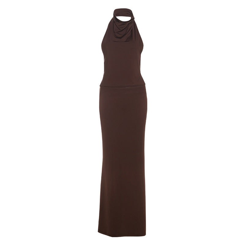 Damen elegantes Wickeloberteil und Rock Set Echo Archiv
