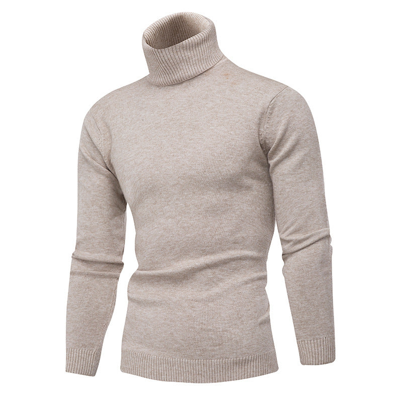 Herren Strickpullover mit hohem Kragen Echoarchiv
