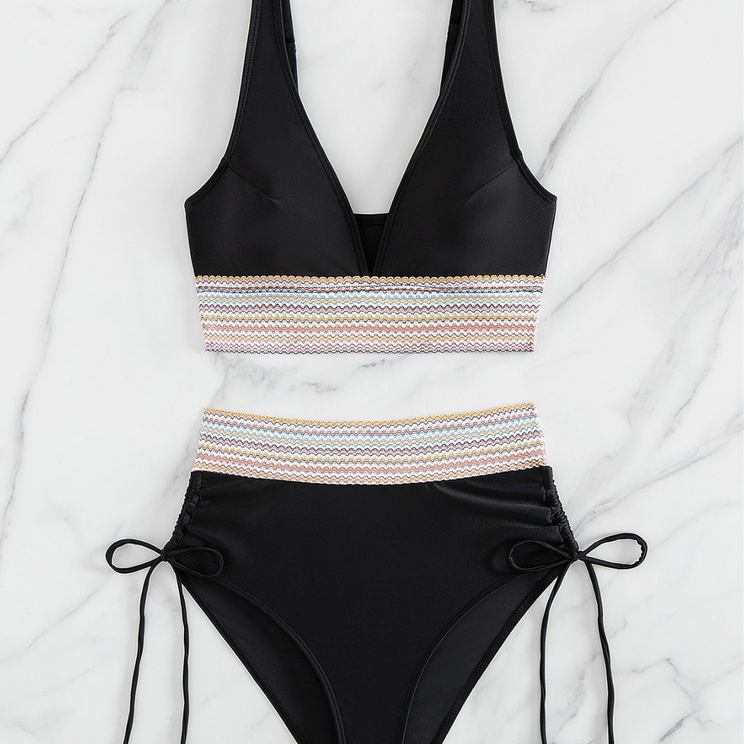Damen Hochgeschnittener Sportbikini Echo Archiv
