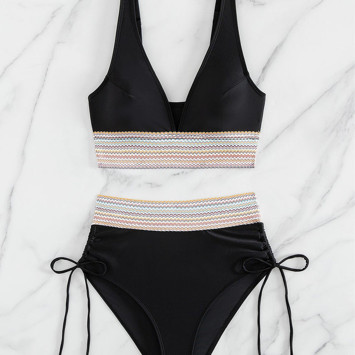 Damen Hochgeschnittener Sportbikini Echo Archiv