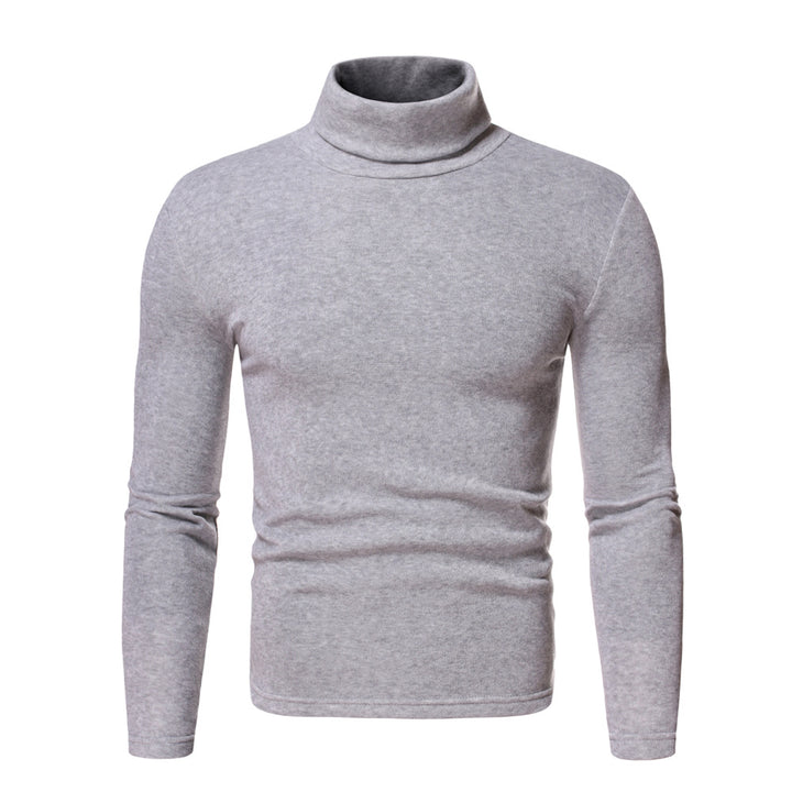 Herren Rollkragenpullover aus weichem Baumwoll-Mix Echoarchiv