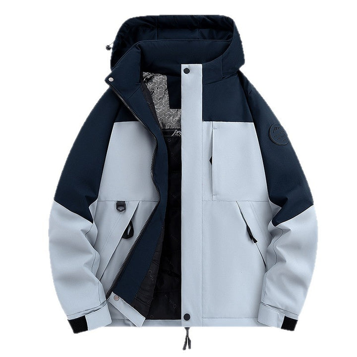 Herren Wasserdichte und atmungsaktive Softshell-Outdoorjacke Echoarchiv