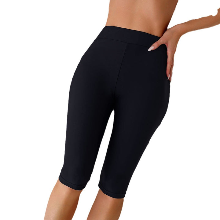 Damen Sportliche Capri-Leggings mit hohem Bund und flexibler Passform Echo Archiv