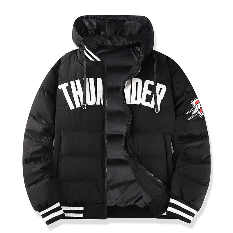 Herren Leichte Steppjacke mit hohen Kragen und praktischen Taschen Echo Archiv