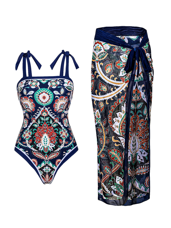 Damen Tankini-Set mit traumhaftem Paisleymuster Echo Archiv