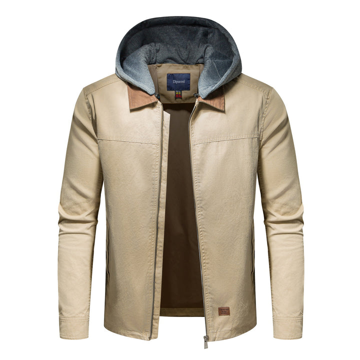 Herren Utility-Jacke mit abnehmbarem Hoodie Echoarchiv