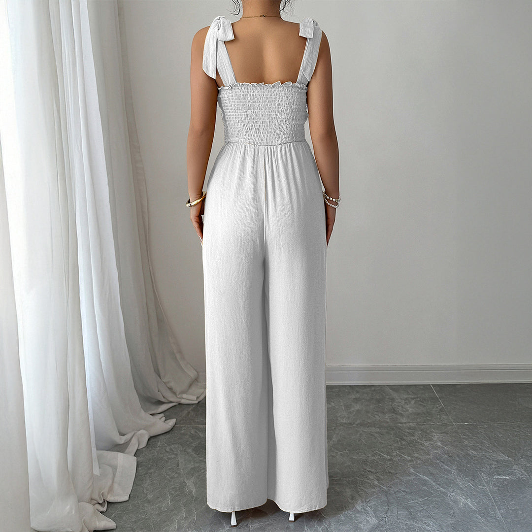 Damen Maxi-Kleid mit raffiniertem Rüschendesign und elastischem Oberteil Echo Archiv