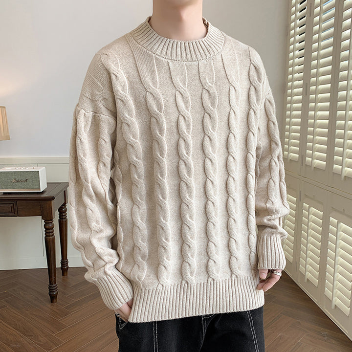 Herren Grobstrickpullover Echoarchiv