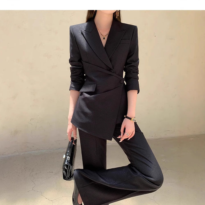 Damen Elegantes Blazer-Set mit modernem Schnitt Echoarchiv