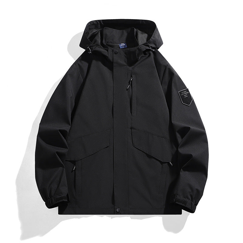 Herren wasserfeste Outdoor-Jacke Echoarchiv