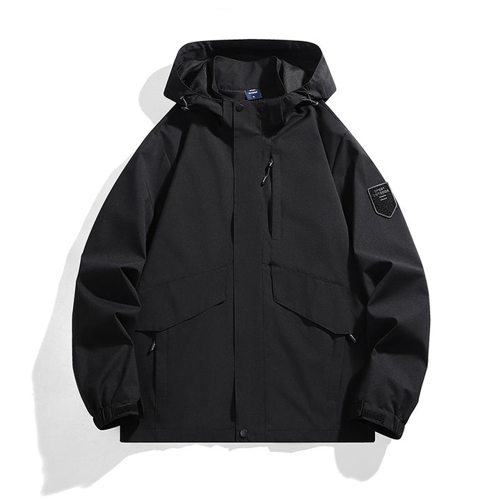 Herren wasserfeste Outdoor-Jacke Echoarchiv