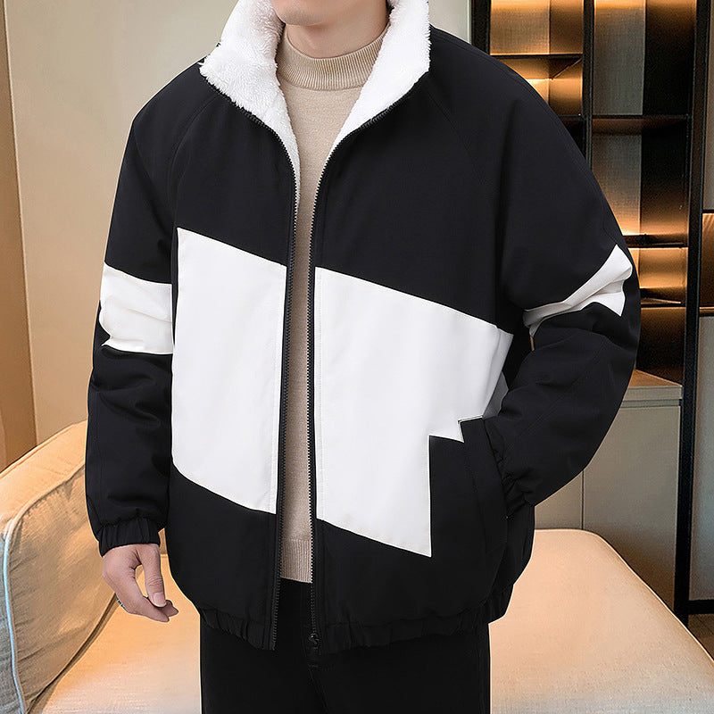 Herren lässige Freizeitjacke mit auffälligem Design Echoarchiv