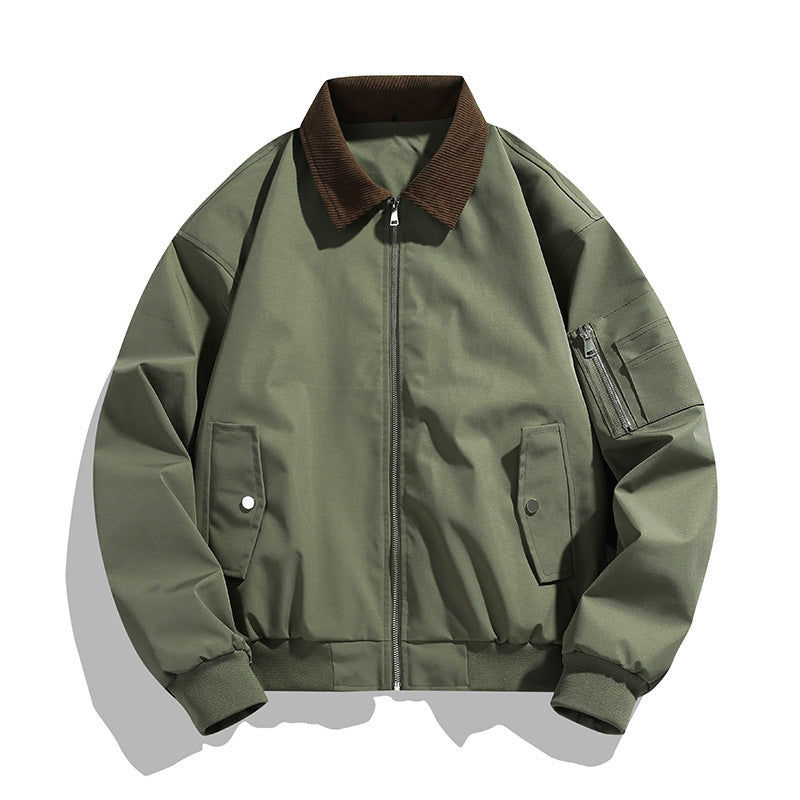 Herren Modische Übergangsjacke mit Steppdesign Echoarchiv