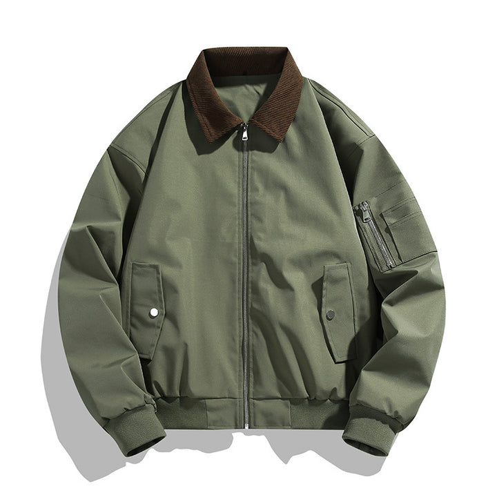 Herren Modische Übergangsjacke mit Steppdesign Echoarchiv