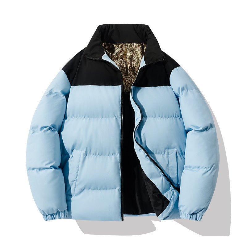 Herren isolierte Steppjacke mit hohem Kragen und praktischen Taschen Echoarchiv