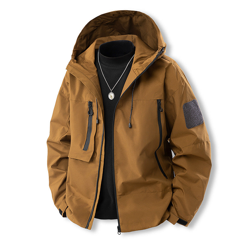 Herren wasserdichte Outdoorjacke Echoarchiv