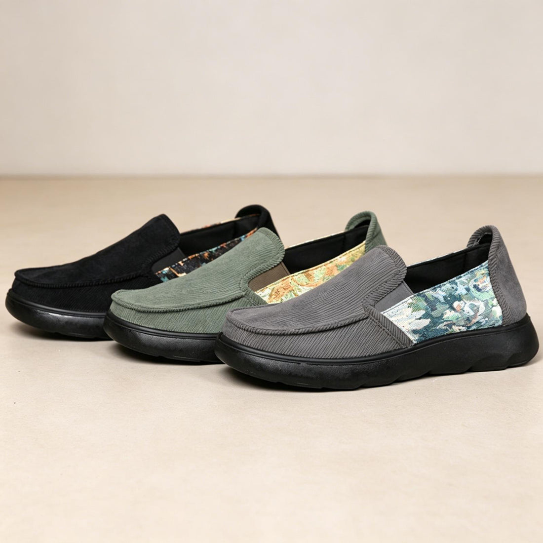 Herren Komfortable Slip-On Schuhe Echoarchiv