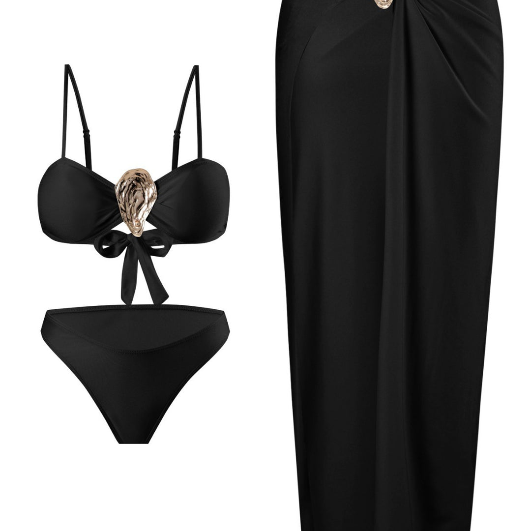 Damen Bikini-Set mit elegantem Wickelrock Echo Archiv