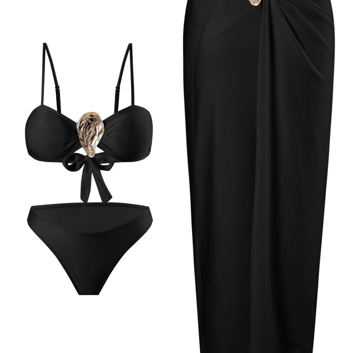 Damen Bikini-Set mit elegantem Wickelrock Echo Archiv
