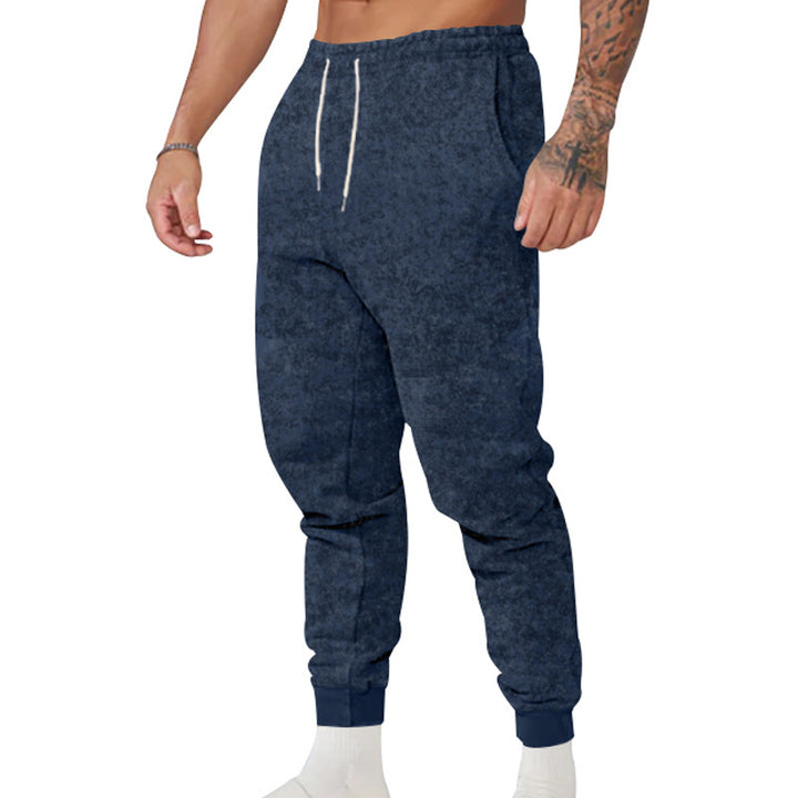 Herren bequeme Sweatpants mit elastischem Bund und sportlichem Style Echoarchiv