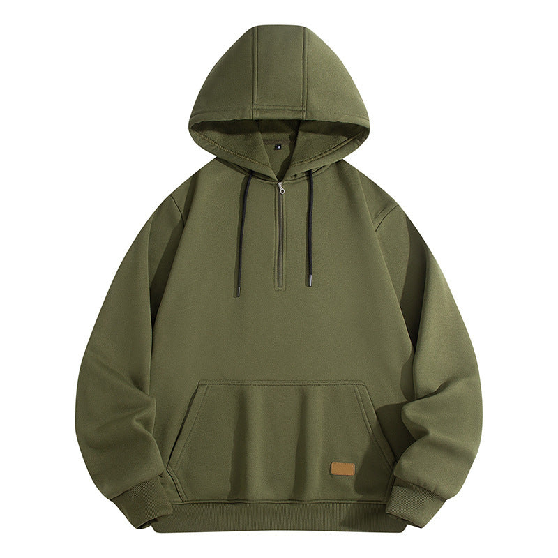 Herren Sportlicher Kapuzenpullover mit Reißverschluss Echo Archiv