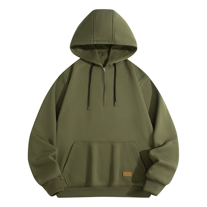 Herren Sportlicher Kapuzenpullover mit Reißverschluss Echo Archiv