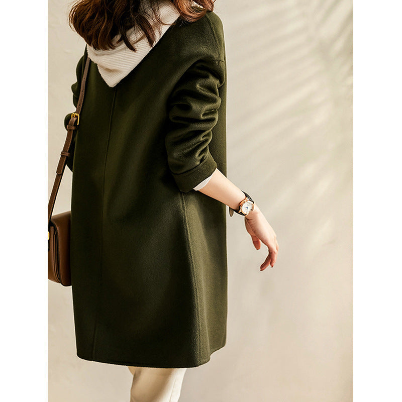 Damen eleganter und modischer Langblazer Echoarchiv