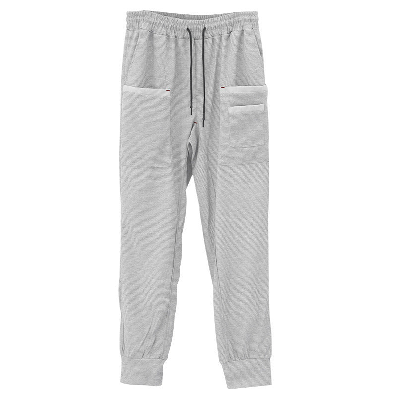 Herren lässige Jogginghose mit praktischen Seitentaschen und elastischem Bund Echoarchiv