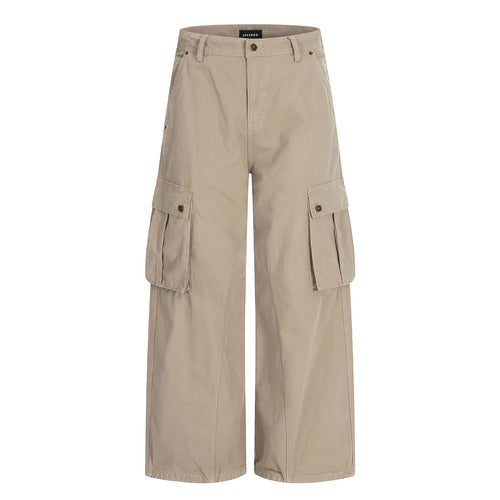 Damen Weite Cargo-Culotte-Shorts mit aufgesetzten Pattentaschen Echoarchiv