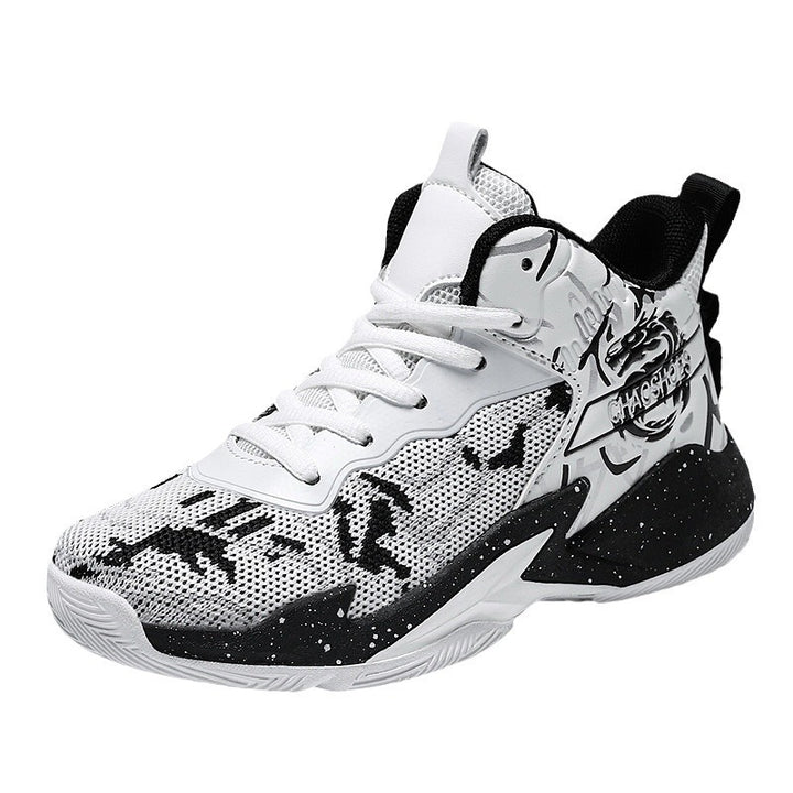Herren High-Top Basketball-Sneaker mit gestricktem Mesh-Obermaterial, stabiler Fersenkappe und griffiger Profillaufsohle Echo Archiv